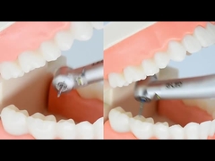 Mini turbina di aria ad alta velocità dentaria di piccole dimensioni della testa LED Handpiece