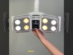 ABS dentario del metallo della luce della sedia di temperatura del colore del doppio di elettricità