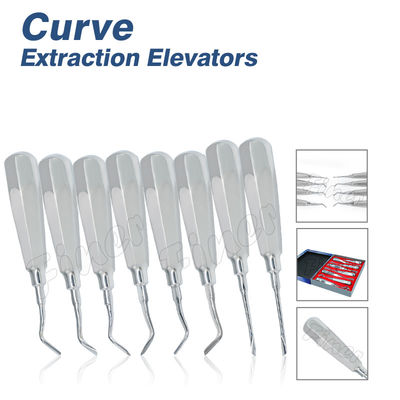 8 pezzi Strumenti chirurgici dentali Chirurgia orale Radice dentale Minimalmente invasivo Estrazione dentale Estrazione ascensore