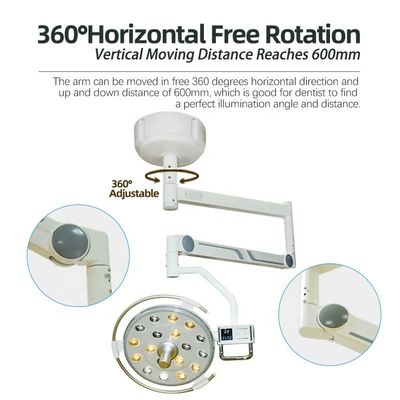 Lampada dentaria di CA 15V-24V LED, luci operatorie dentarie multifunzionali del LED