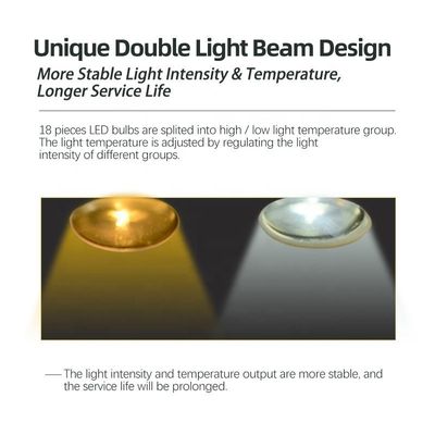 Lampada dentaria di CA 15V-24V LED, luci operatorie dentarie multifunzionali del LED