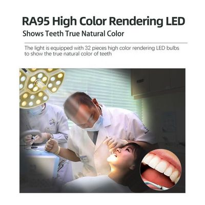 Lampada dentaria di CA 15V-24V LED, luci operatorie dentarie multifunzionali del LED