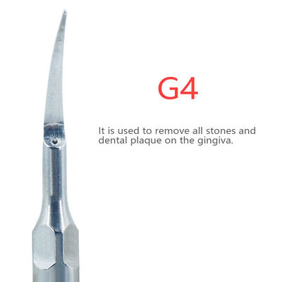 Colore d'argento ultrasonico di acciaio inossidabile Endo Tips In Endodontics Durable