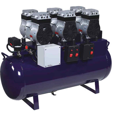 220V macchina dentaria 90L/128L 1-To-6 del compressore d'aria di CA 50Hz pratica