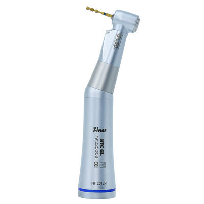 Contro il tipo blu a bassa velocità dentario collegamento di colore E di Handpiece del metallo di angolo