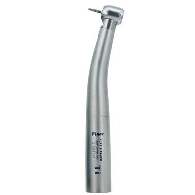 Handpiece a fibra ottica portatile di titanio, turbina di aria di 6 fori Handpiece dentario