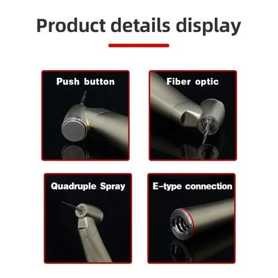 Fibra ottica pratica rossa di Ring Surgical Dental Handpiece Unit