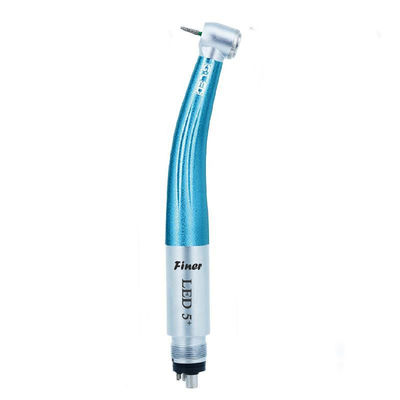 2 materiale ad alta velocità del metallo di Handpiece della turbina di aria del foro del foro 4 con 5 LED