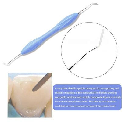Strumenti chirurgici dentari della maniglia del silicone per materiale da otturazione composito multicolore