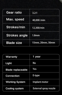 CE portatile contro l'angolo Handpiece dentario, impianto dentario multifunzionale Handpiece