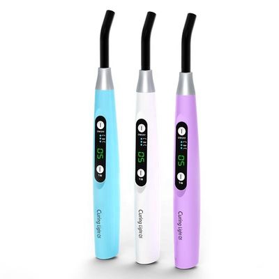 Luce portatile DC 5V 1A per polimerizzazione dentale Lunghezza d'onda multicolore 385-515nm