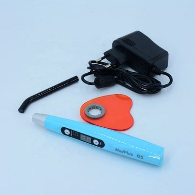 Luce portatile DC 5V 1A per polimerizzazione dentale Lunghezza d'onda multicolore 385-515nm