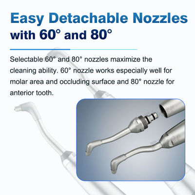 denti dentari di Prophy dell'aria 65dB che puliscono imbiancando il sistema di lucidatura del dente pneumatico di Airpolishing