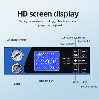 macchina dentaria di lubrificazione di Handpiece dello schermo di 50w HD che pulisce lubrificando il sistema della macchina