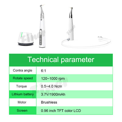 trattamento Endodontic di Endo Motor Automated Root Canal dell'indicatore di posizione dell'apice 1000rpm 6/1