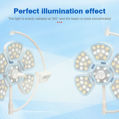 Versatile regolabile della multi luce chirurgica di angolo montato soffitto