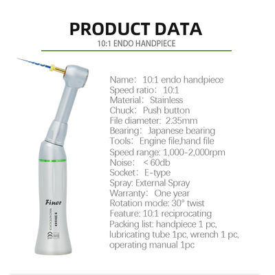 Una gamma di velocità dentaria dell'unità di Handpiece del pulsante di tipo incavo di 000-2 E