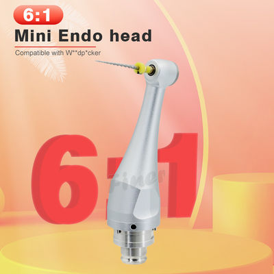 Testa del manipolo endodontico dentale 6/1 per il trattamento del canale radicolare del motore endo 4.0N.cm