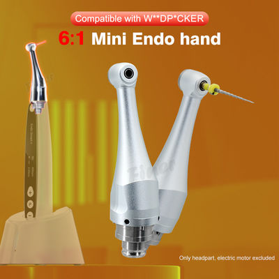 Testa del manipolo endodontico dentale 6/1 per il trattamento del canale radicolare del motore endo 4.0N.cm
