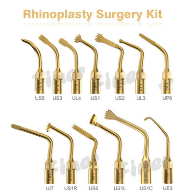 Acciaio inossidabile 29KHz Rhinoplasty Chirurgia suggerimento Impianto dentale Preparazione Piezo osso Chirurgia suggerimento