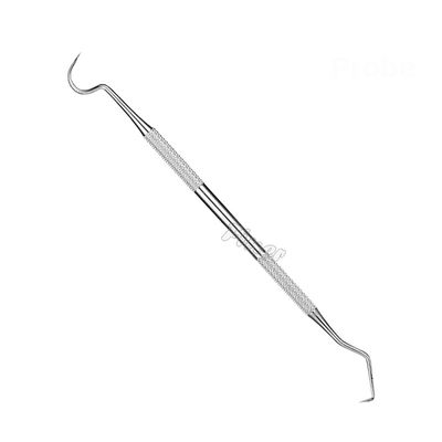 3pcs in acciaio inossidabile Strumenti odontoiatrici ortodontici Specchiere orale Strumenti odontoiatrici