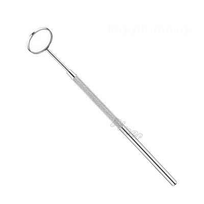 3pcs in acciaio inossidabile Strumenti odontoiatrici ortodontici Specchiere orale Strumenti odontoiatrici
