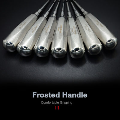 Strumenti chirurgici dentali in acciaio inossidabile 7 Picece Molar Extraction Dental Root Elevator