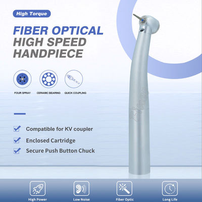 Fibra ottica di accoppiamento rapido per apparecchiature dentistiche