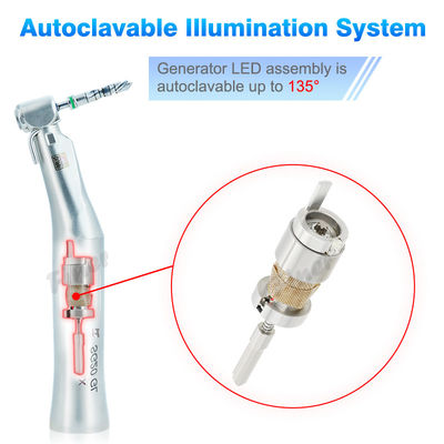 Diminuzione dell'angolo contrario E-generatore luce a led 20/1 Impianto dentale
