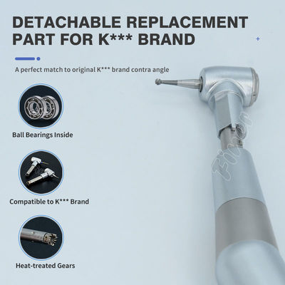 Dental Accessory Head Parts For Contra Angle Handpiece Push Button Dental Head