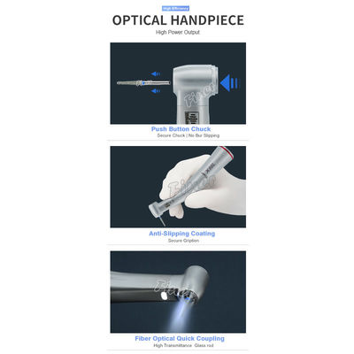 67dB Micro Motor Handpiece High Torque Elettrico 1/5 Handpiece dentale