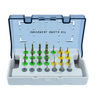 Kit di trivellazioni lunghe e corte per l'identificazione ossea Kit di trivellazioni per l'impianto dentale