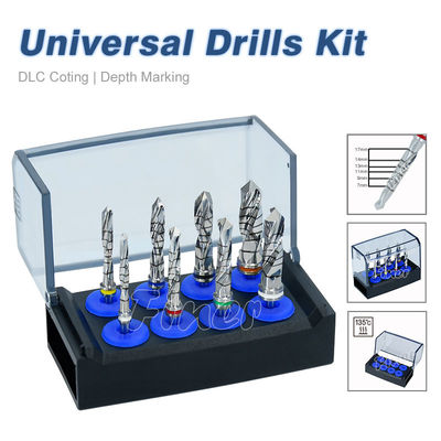 DLC rivestimento di acciaio inossidabile standard per impianti dentali di design universale