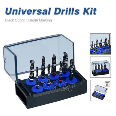 DLC rivestimento di acciaio inossidabile standard per impianti dentali di design universale