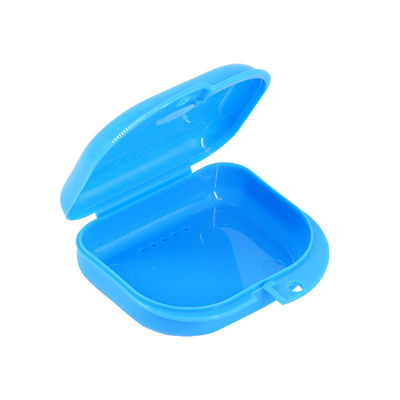 Cassa di conservatore per protesi dentali UV ortodontiche in plastica colorata