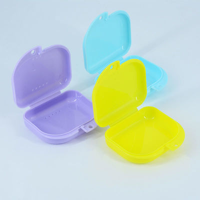 Cassa di conservatore per protesi dentali UV ortodontiche in plastica colorata
