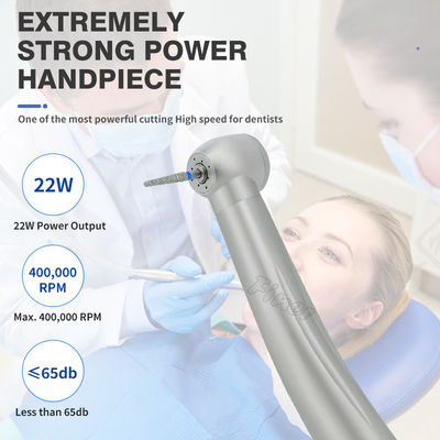 4 fori Turbina dentaria ad aria Handpiece dentale veloce Handpiece dentale ad alta velocità