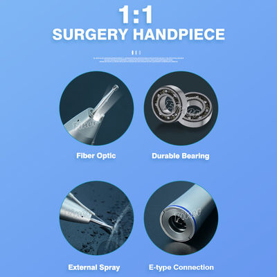 Fibra ottica Dental Sinus Lift Handpiece Dental Straight Handpiece Dental Implant Equipment