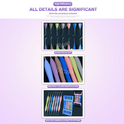 Riempimento di resina composita dentale Set di strumenti di riempimento composito dentale Kit di strumenti di restauro